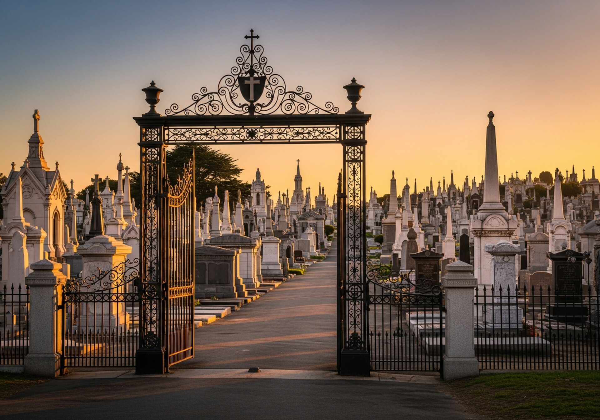 Colma California commercial district and green spaces in San Mateo County