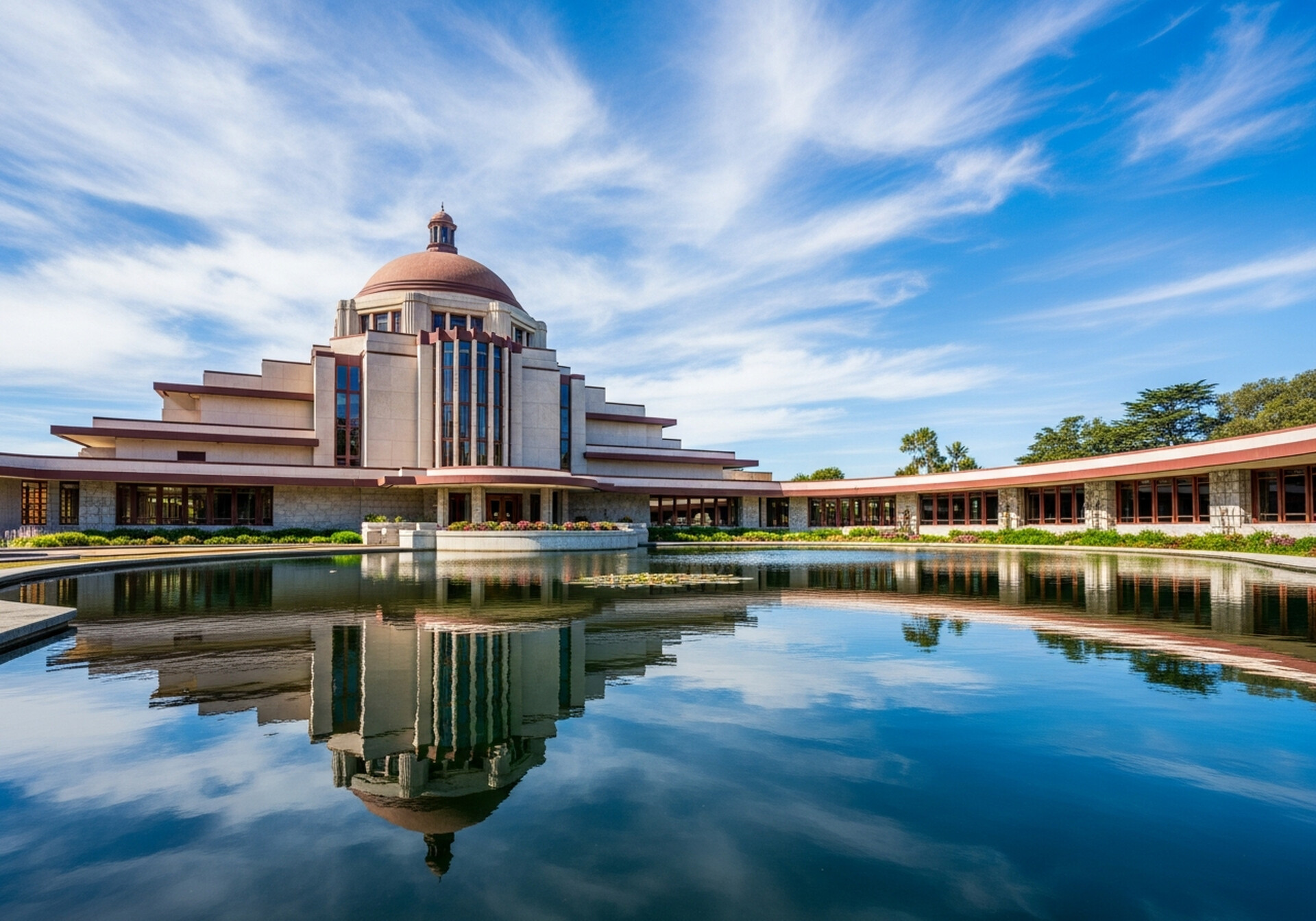 San Rafael California downtown and hills aerial view