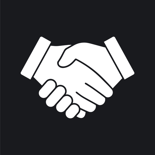 Partnership handshake